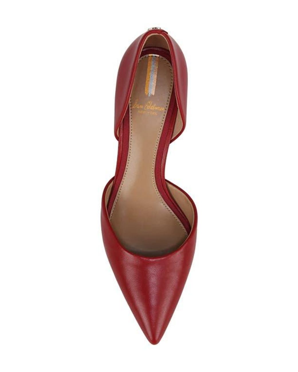 Sam Edelman Jaina D Orsay Pump in Red Lyst