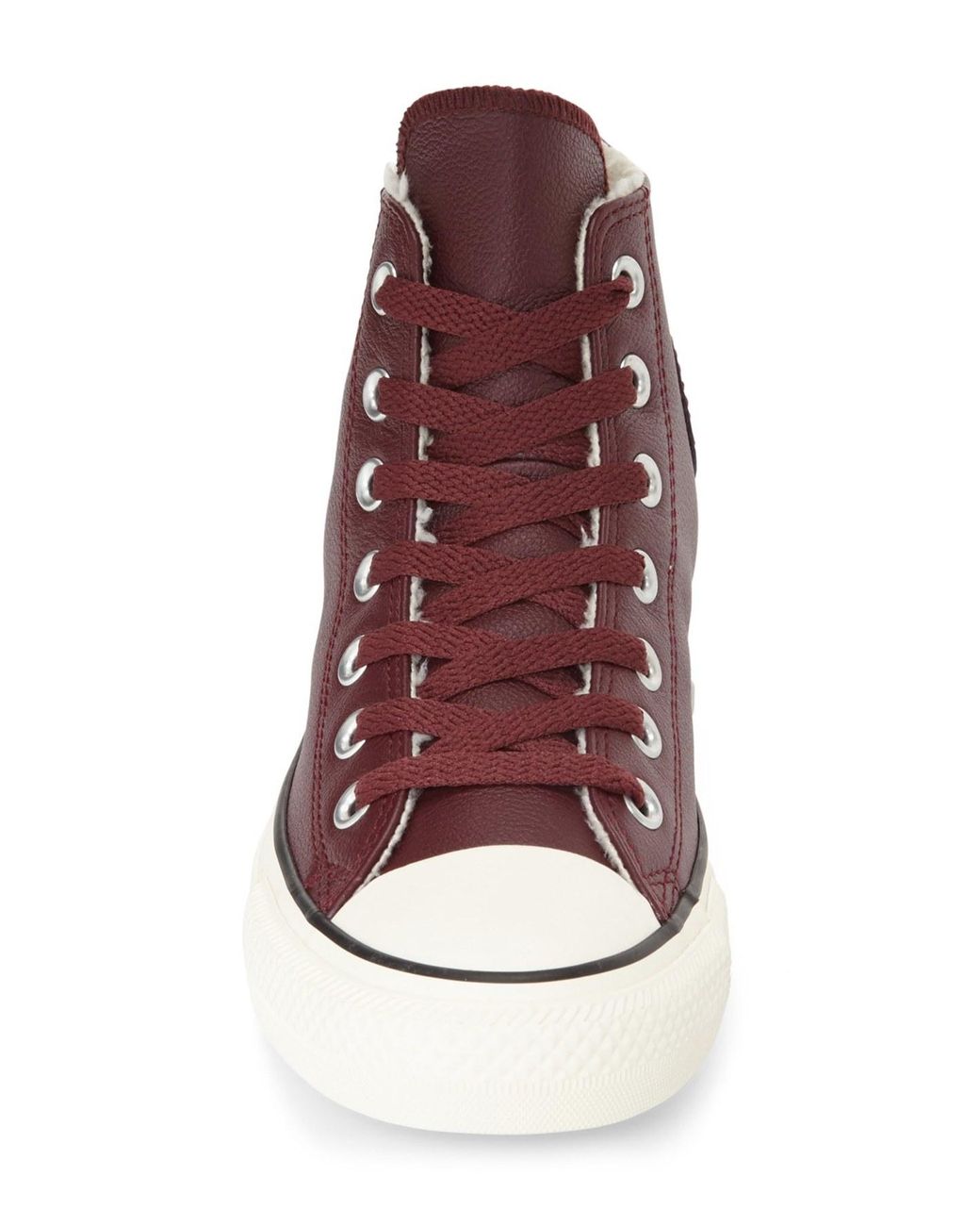 Converse Chuck Taylor All Star Faux Fur Lined High Top Sneaker (unisex) in  Purple | Lyst