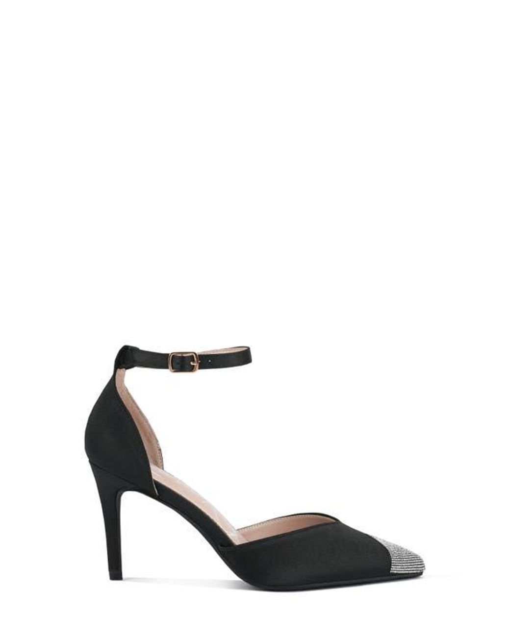 LONDON RAG Black Everalda Pointed Toe Pump