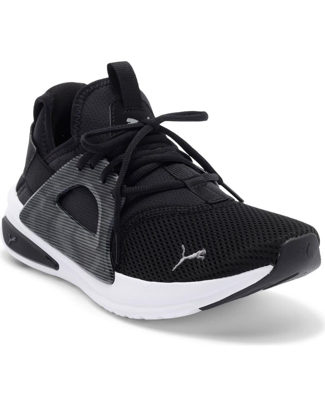 PUMA Black Softride Enzo Evo Hyperwave Sneaker for men