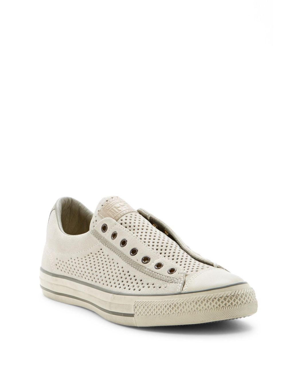 Converse Leather John Varvatos Perforated Slip-on Sneaker (unisex) in  Natural-Sand-tu (Natural) for Men | Lyst