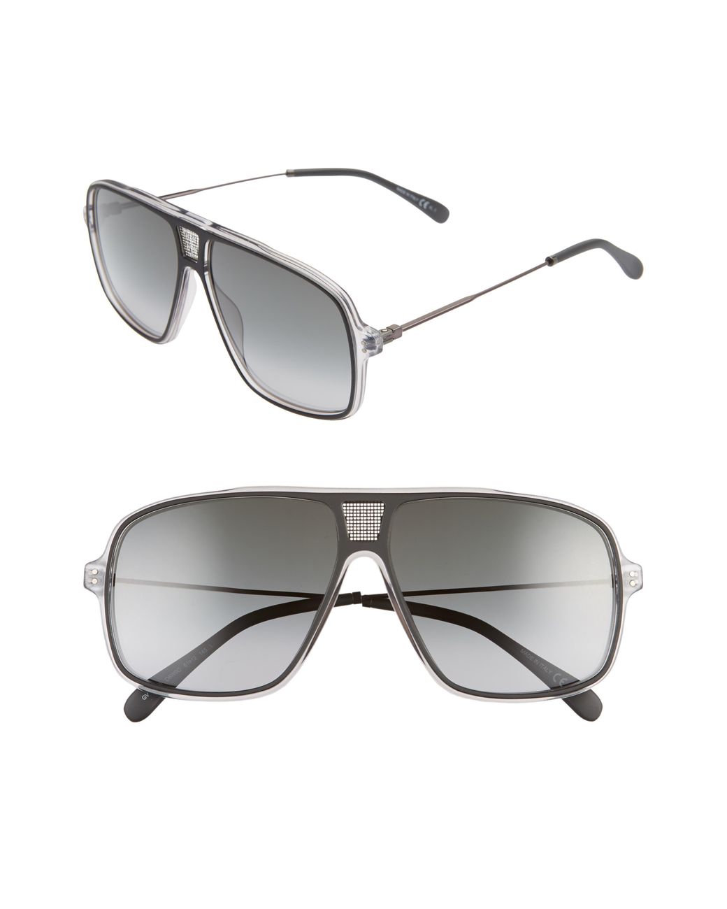 Givenchy 61mm Aviator Sunglasses | Lyst