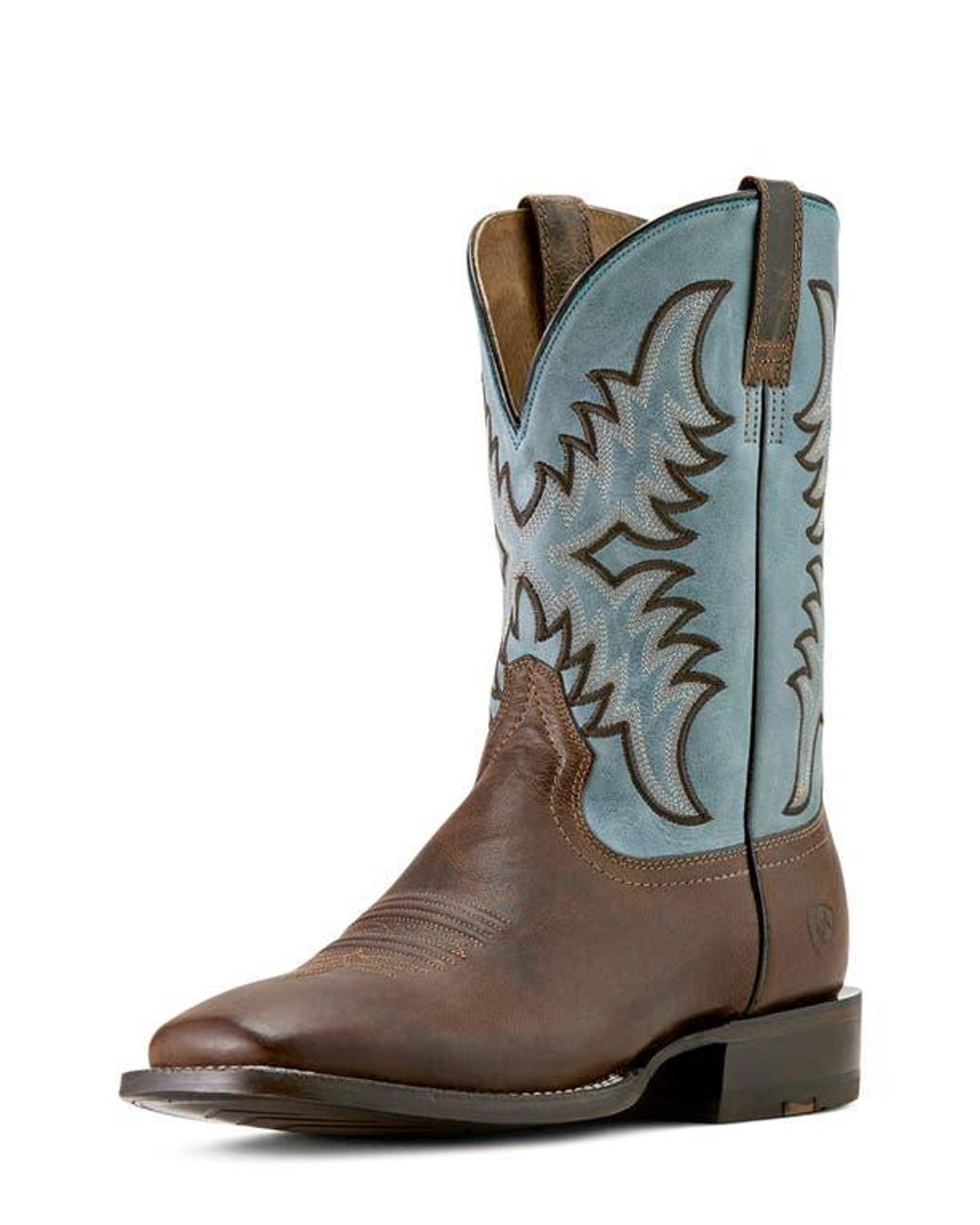 Ariat Brown Cattle Creek Square Toe Western Boot for men