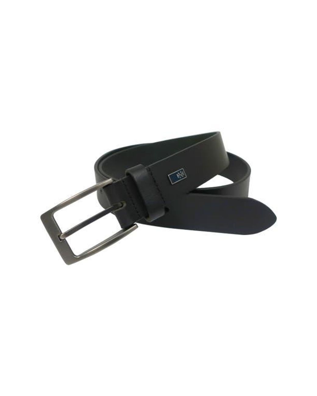 Izod Black Leather Belt for men