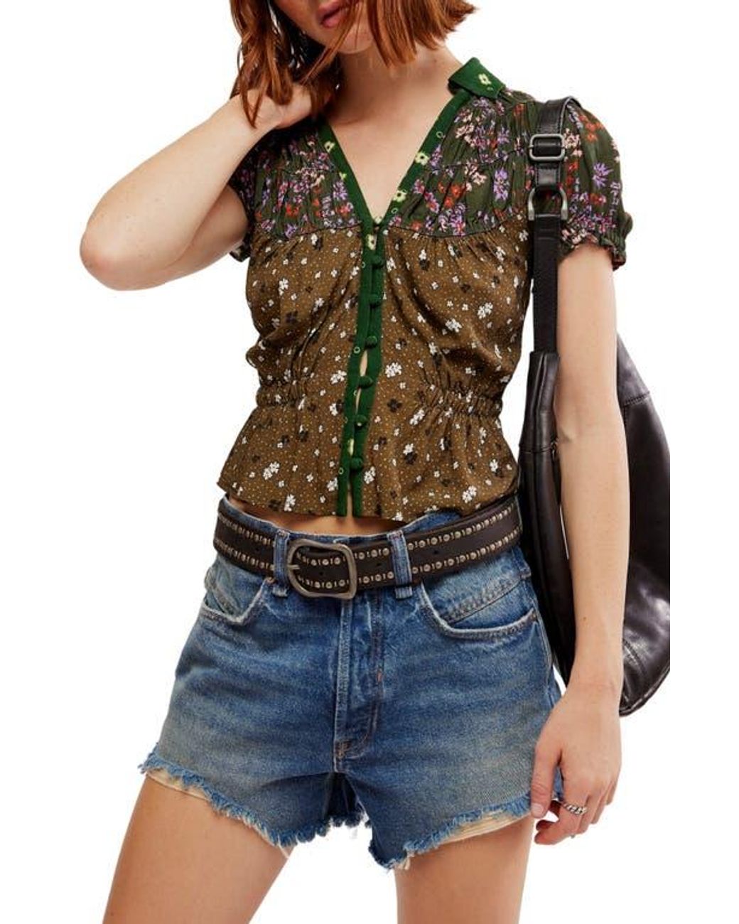 フリーピープル Free People Stars Align Printed Top レディース シャツ トップス Ballet Combo Free People Stars Align Printed Top Ballet Combo XS (Women's