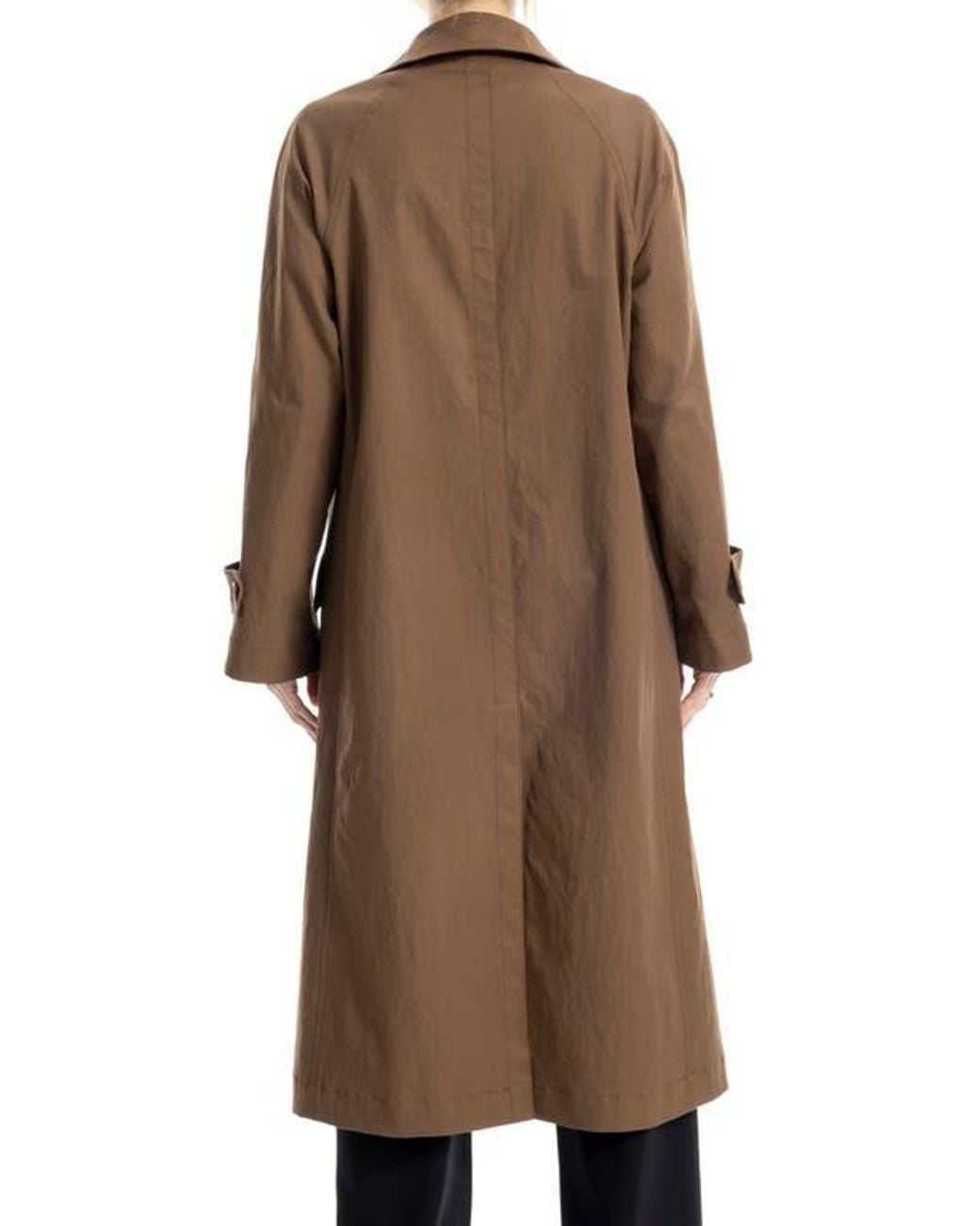 Max Studio Brown Long Jacket