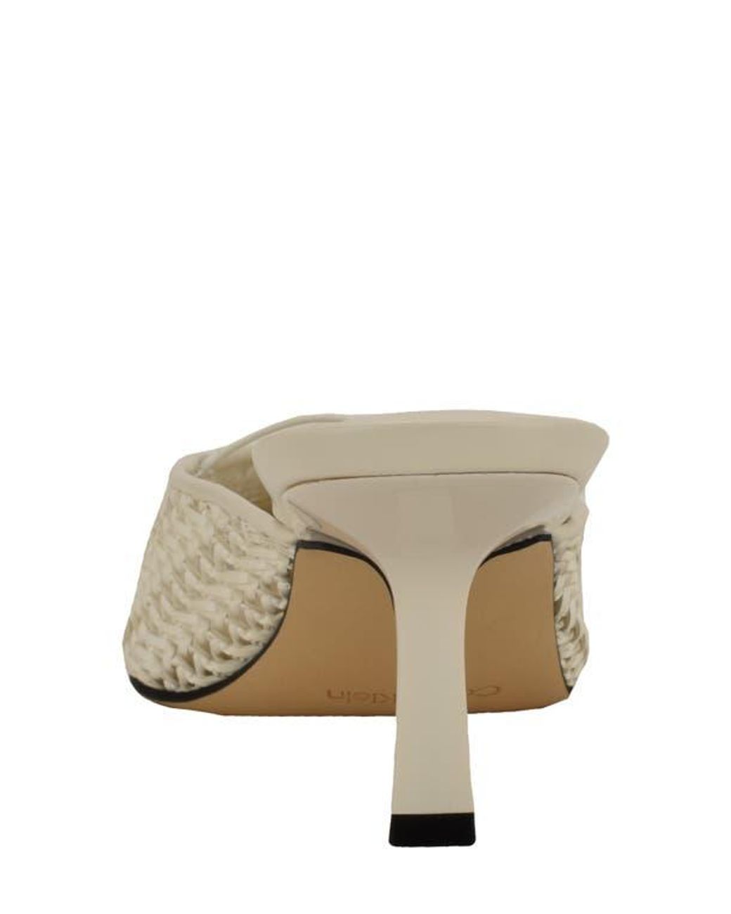 Calvin Klein Natural Camily Pointed Toe Mule