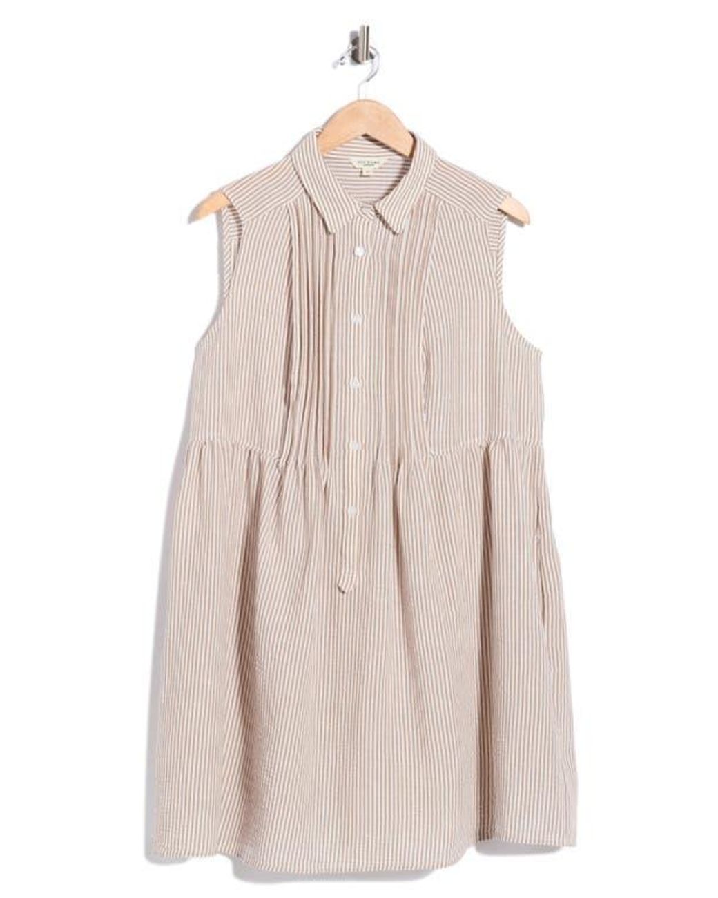Max Studio Pink Pleated Button Front Dress