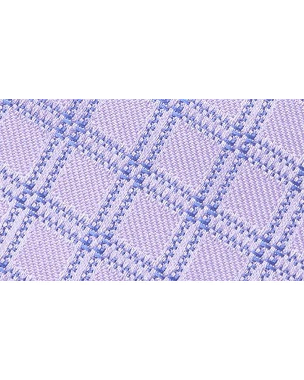 Tommy Hilfiger Purple Pippa Grid Tie for men