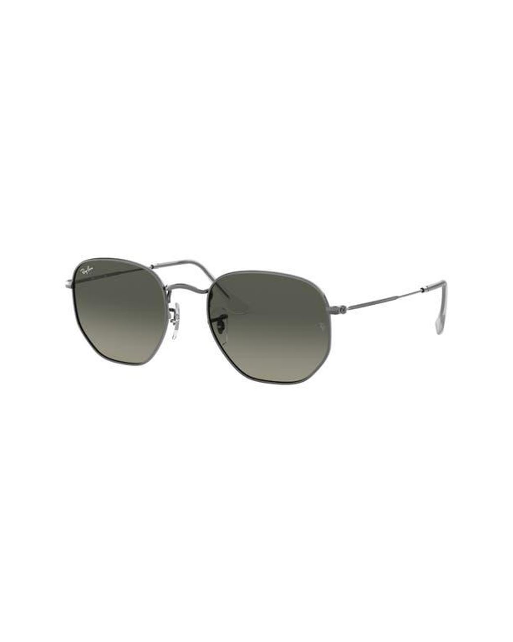 Ray-Ban Gray 48Mm Gradient Small Irregular Sunglasses for men