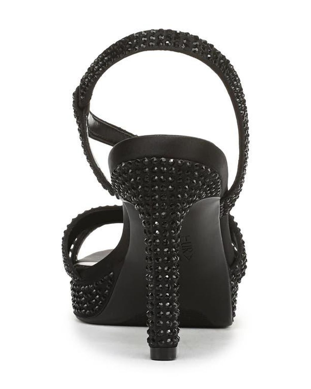 Naturalizer Black Abby Platform Sandal