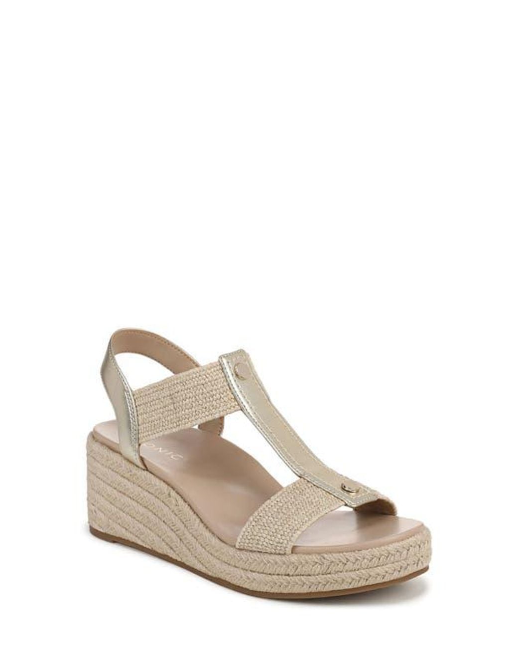 Vionic Metallic Calera Wedge Sandal