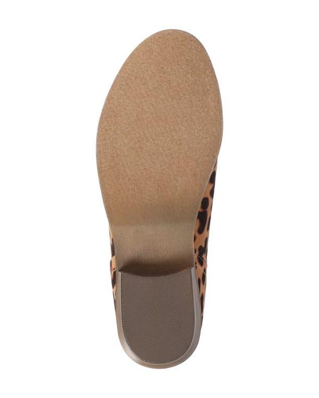 Journee Collection Brown Leopard Split-Side Ankle Booties