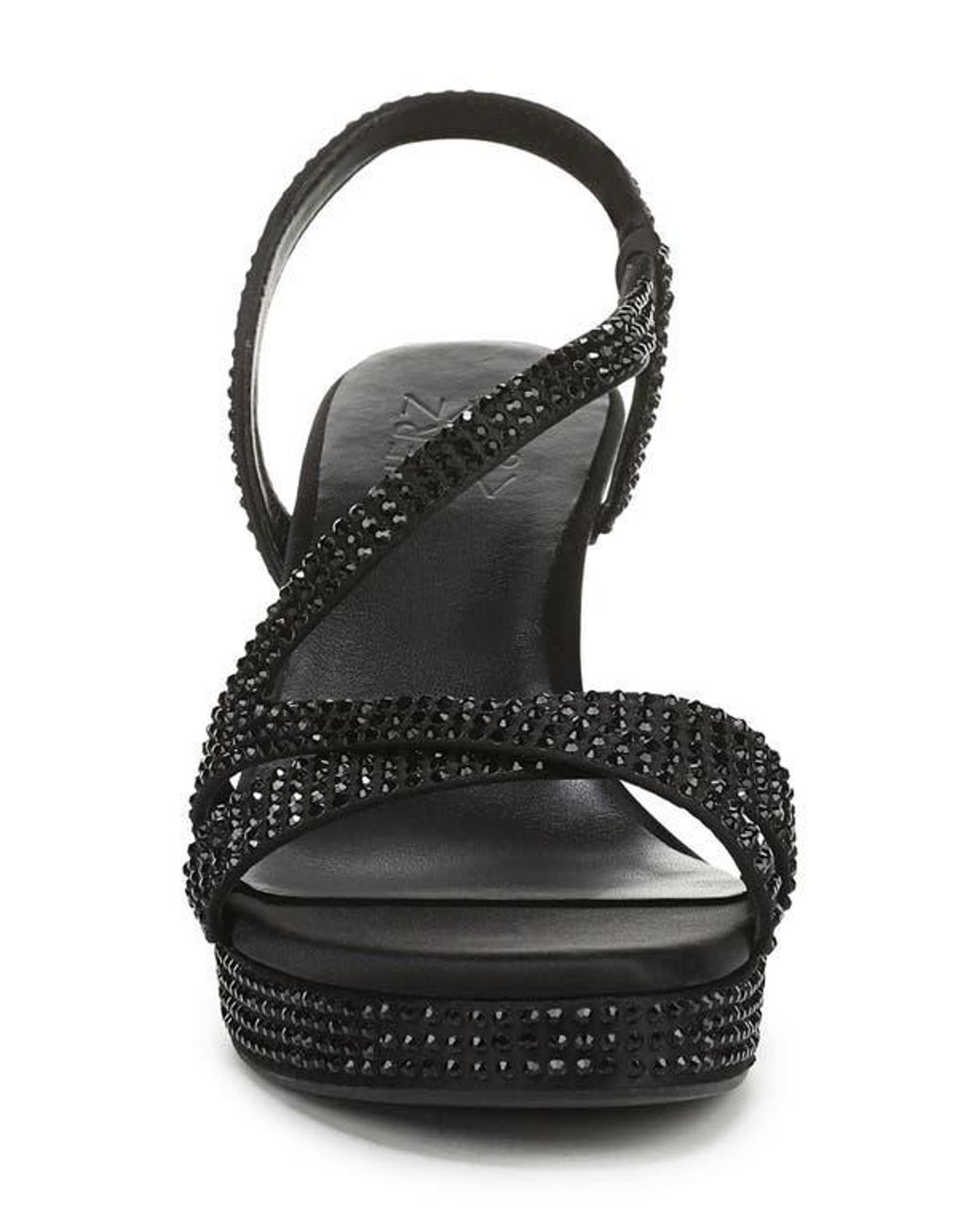 Naturalizer Black Abby Platform Sandal