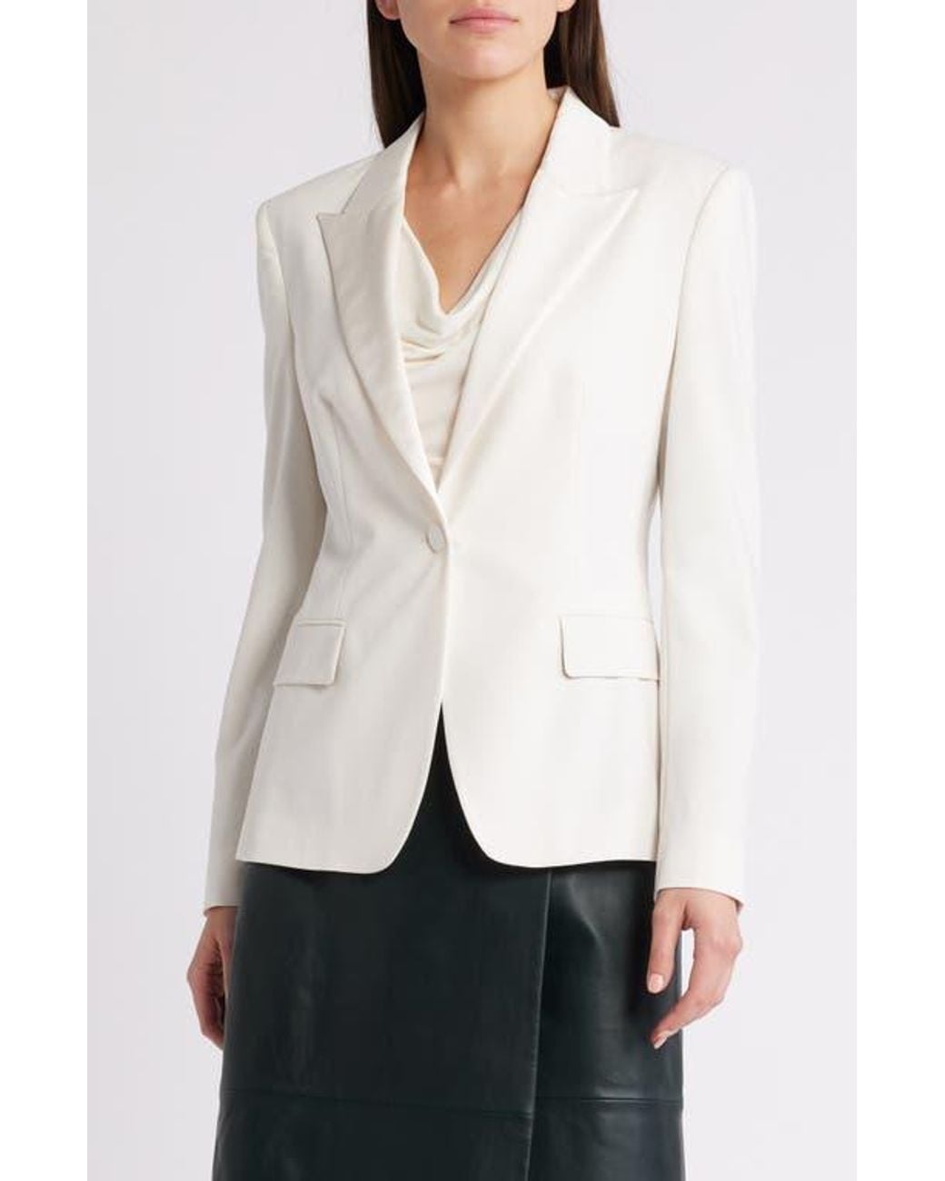 Boss White Jia Jacket