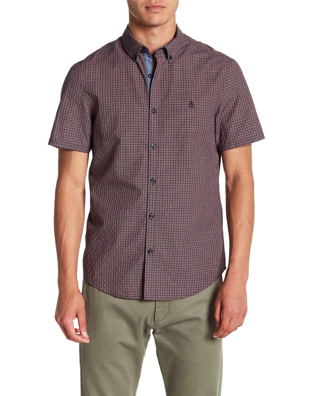 Original penguin store short sleeve shirt