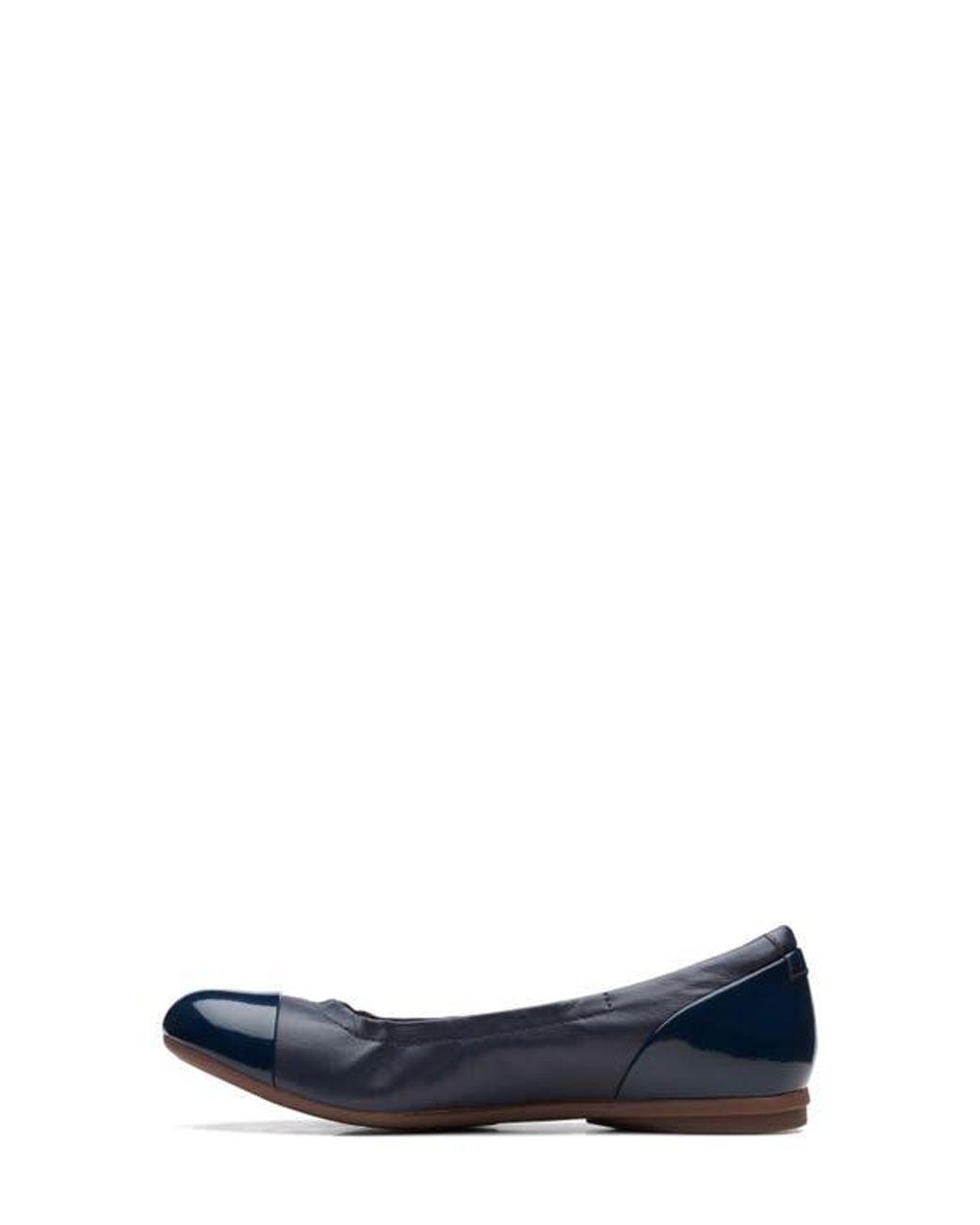 Clarks Blue Rena Jazz Flat