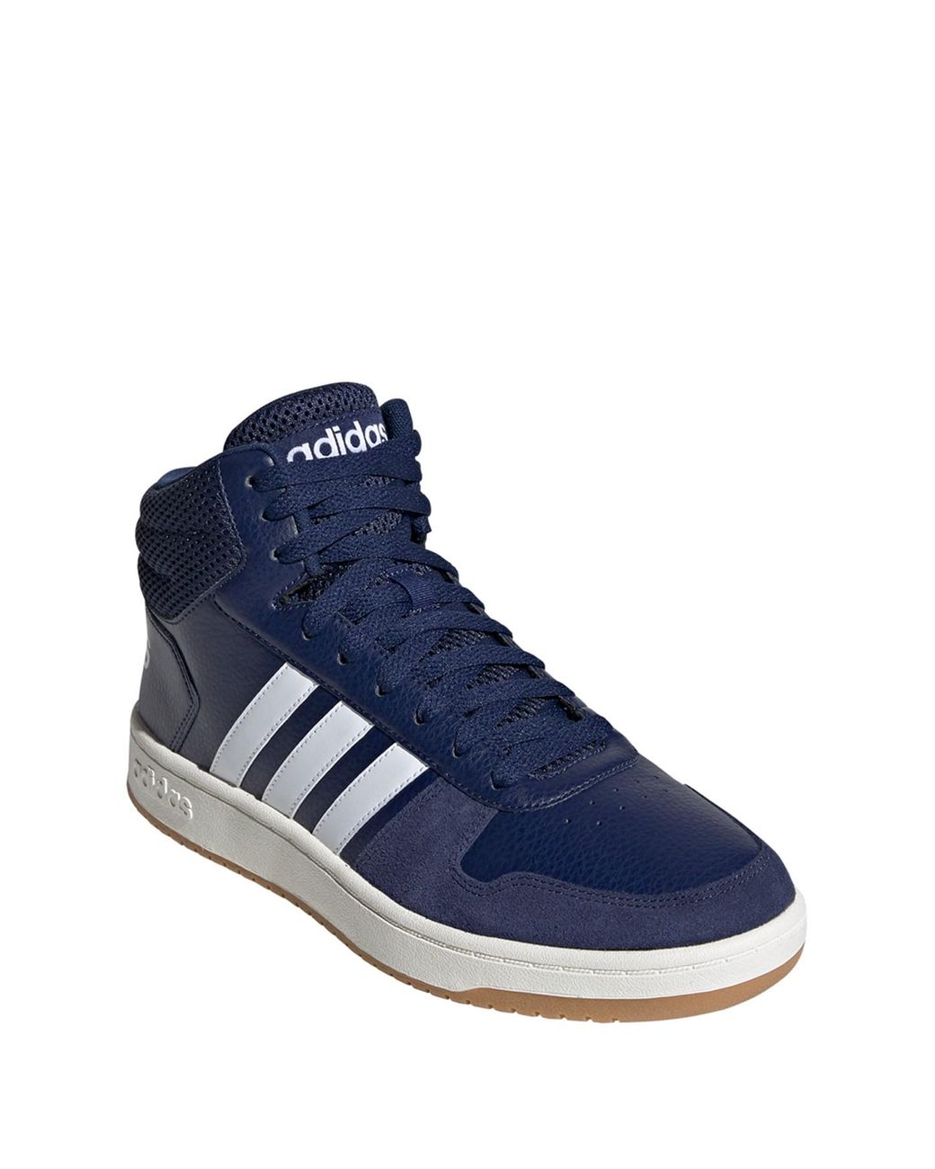 adidas Hoops 2.0 Mid Sneaker in Blue for Men | Lyst