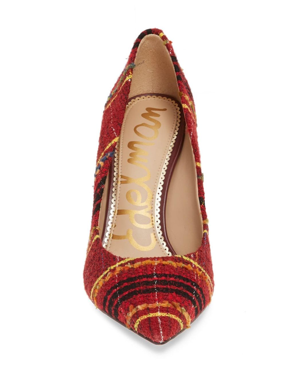 Sam Edelman Hazel Tweed Plaid Pump in 