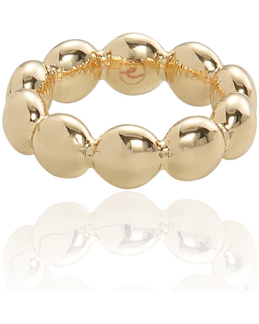 Ettika Metallic Orb Statement Ring