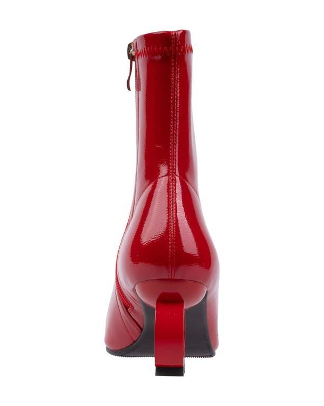 Ninety Union Red Greece Pointed Toe Bootie