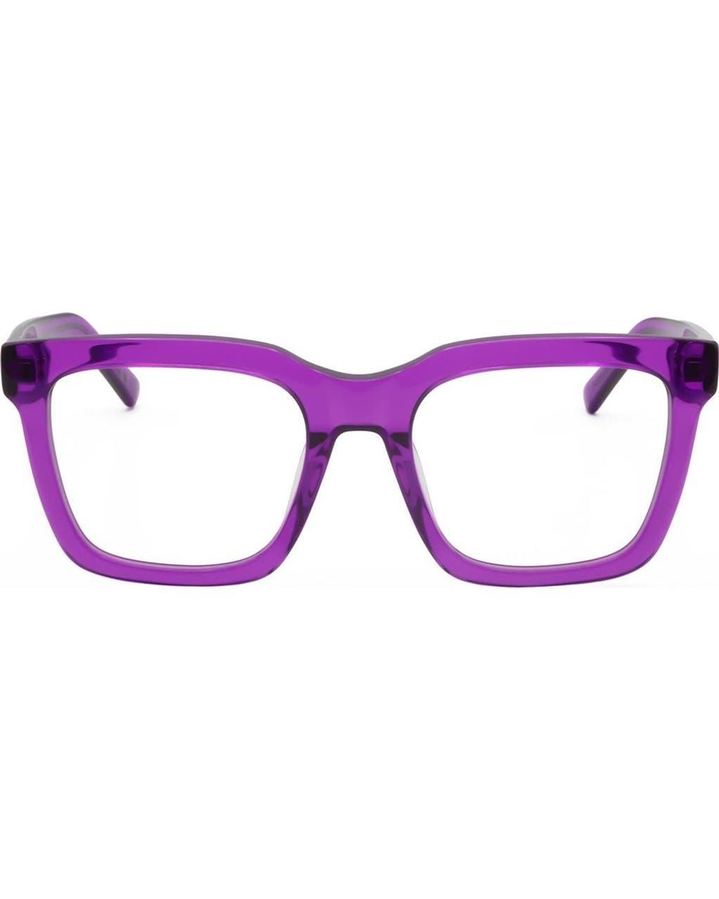Retrosuperfuture Purple 58Mm Square Optical Glasses