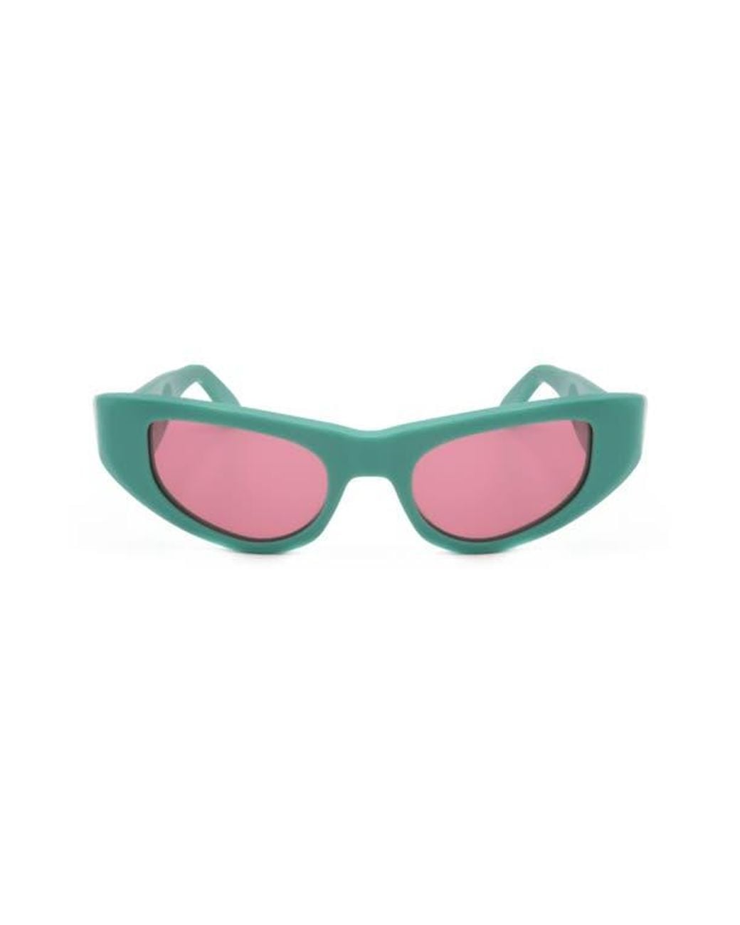 Marni Pink 53Mm Wrap Sunglasses