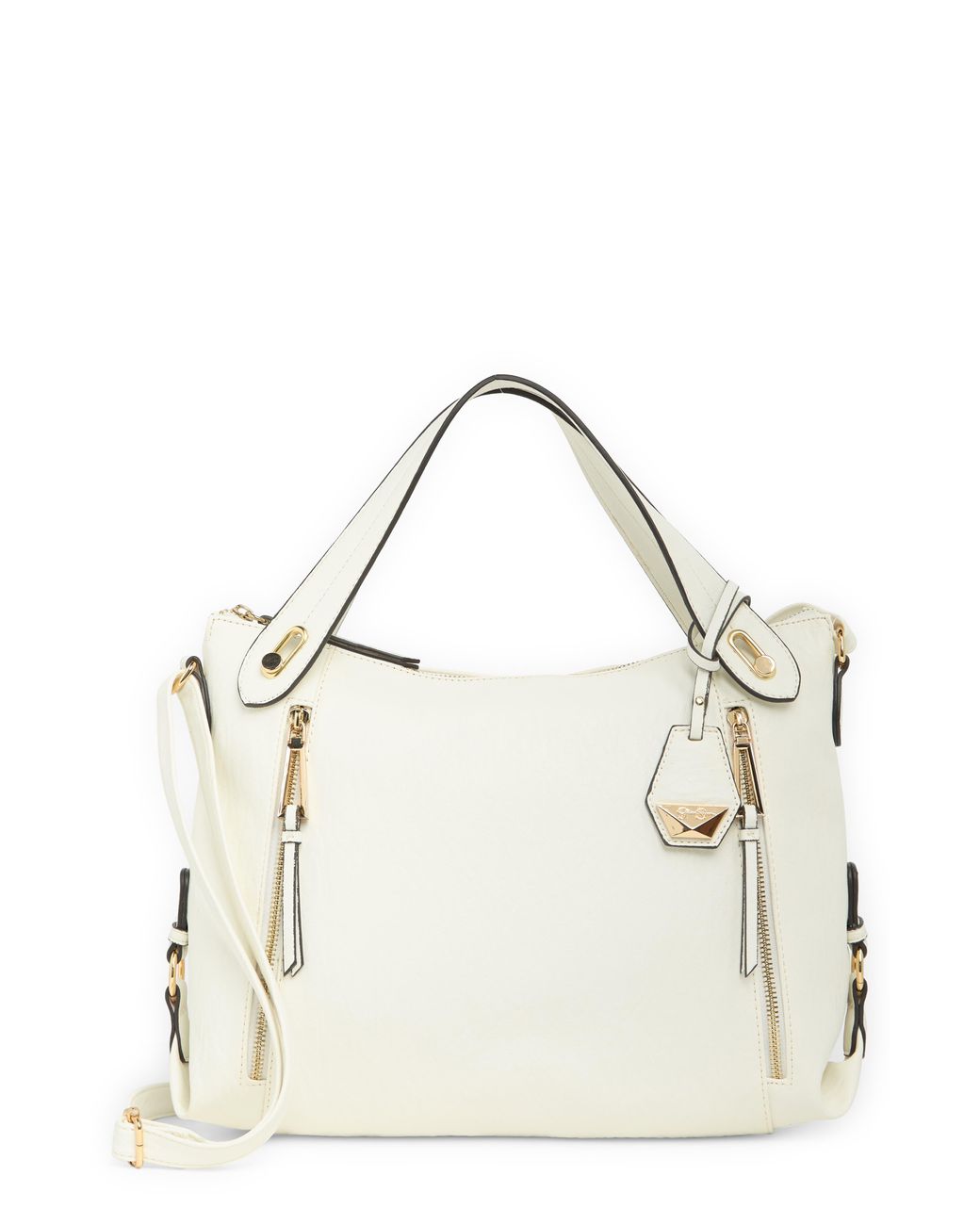 Jessica Simpson Roxanne Satchel in Natural Lyst