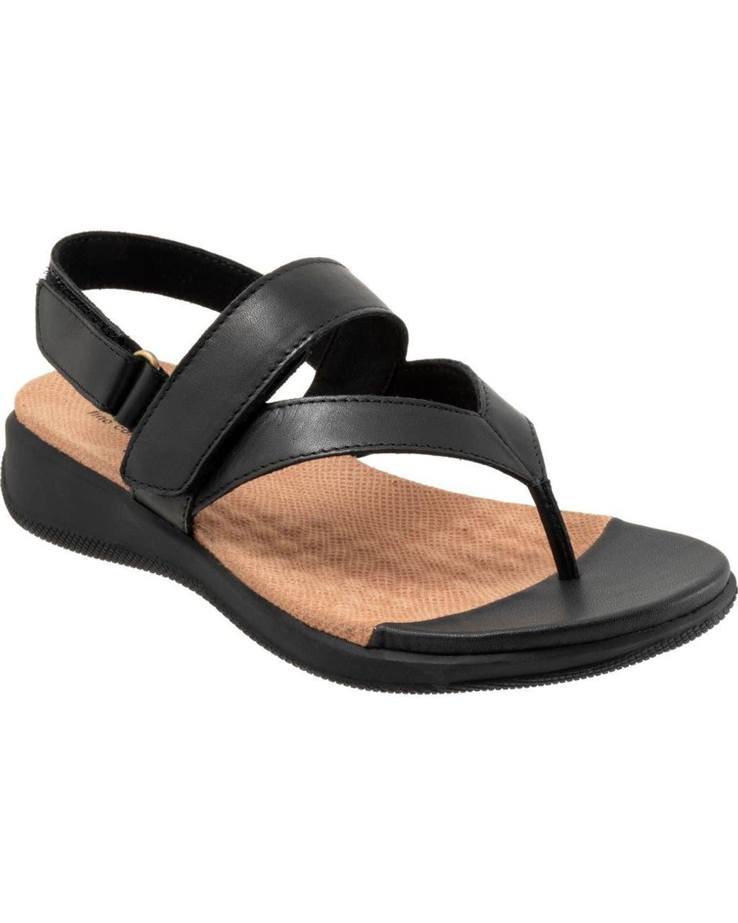Softwalk® Black Tracy Slingback Sandal