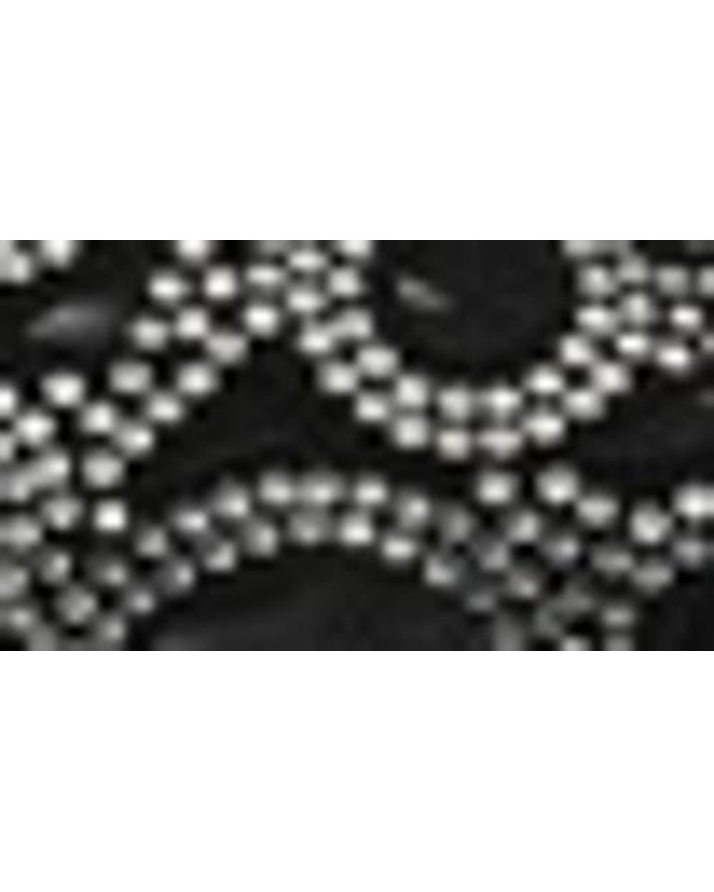 Journee Collection Black Batavia Rhinestone Flat