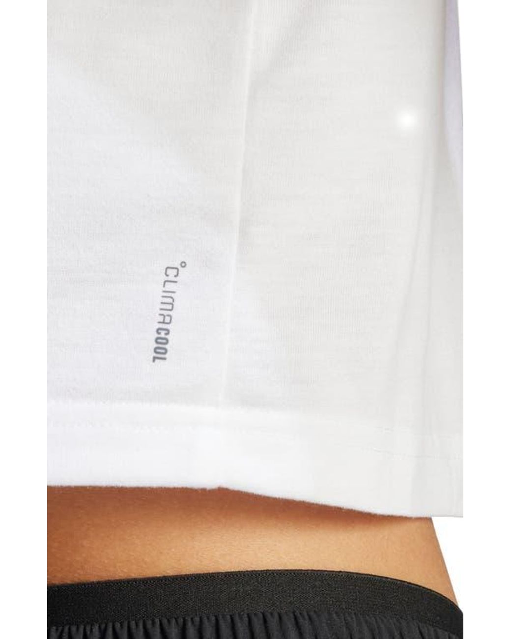 Adidas White Train Essentials Boxy Workout T-Shirt