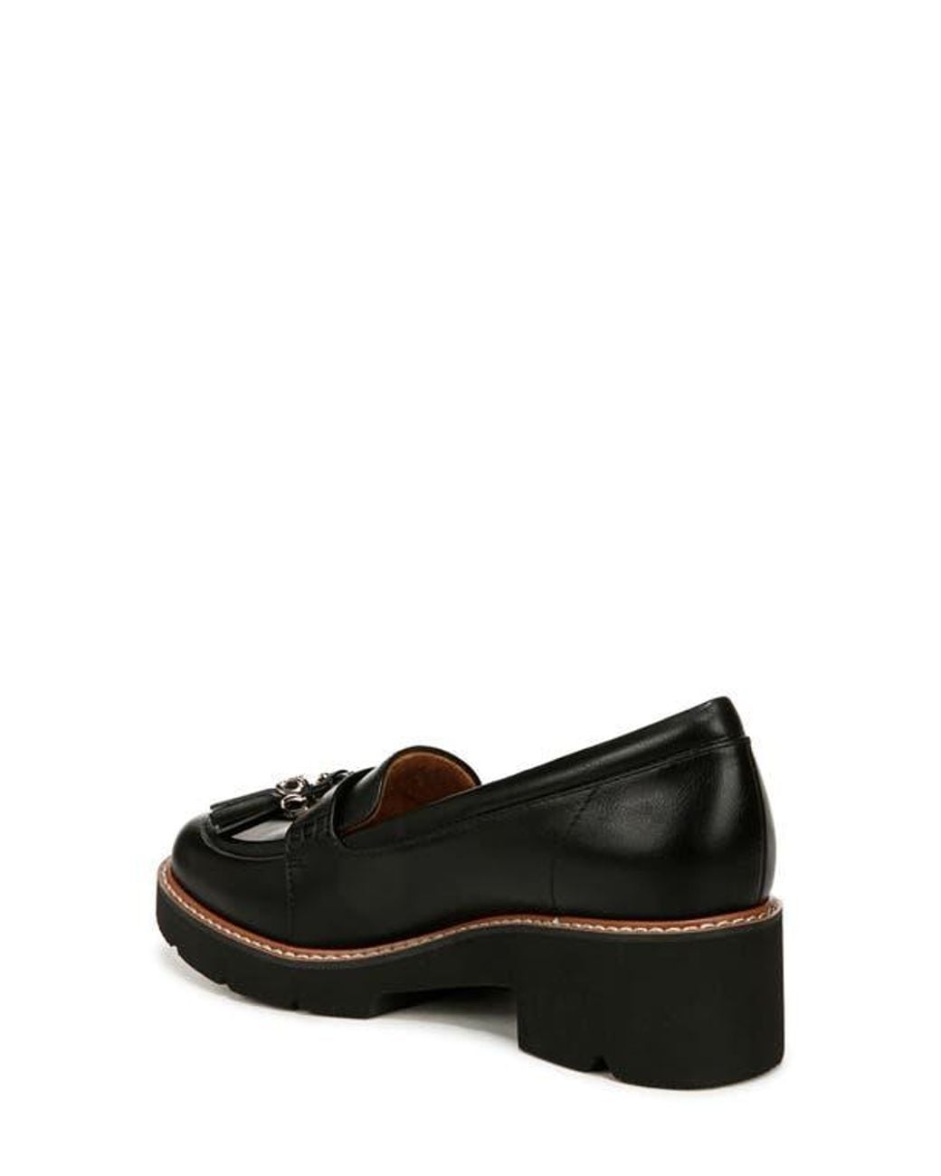 Naturalizer Black Committed Tassel Loafer