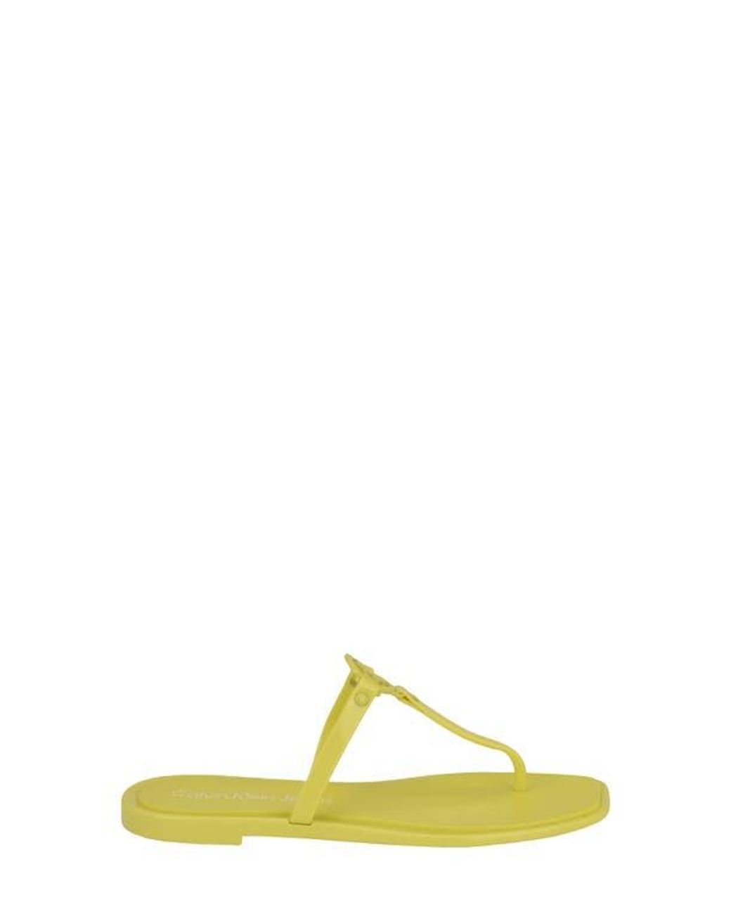 Calvin Klein Yellow Edhen Flip Flop