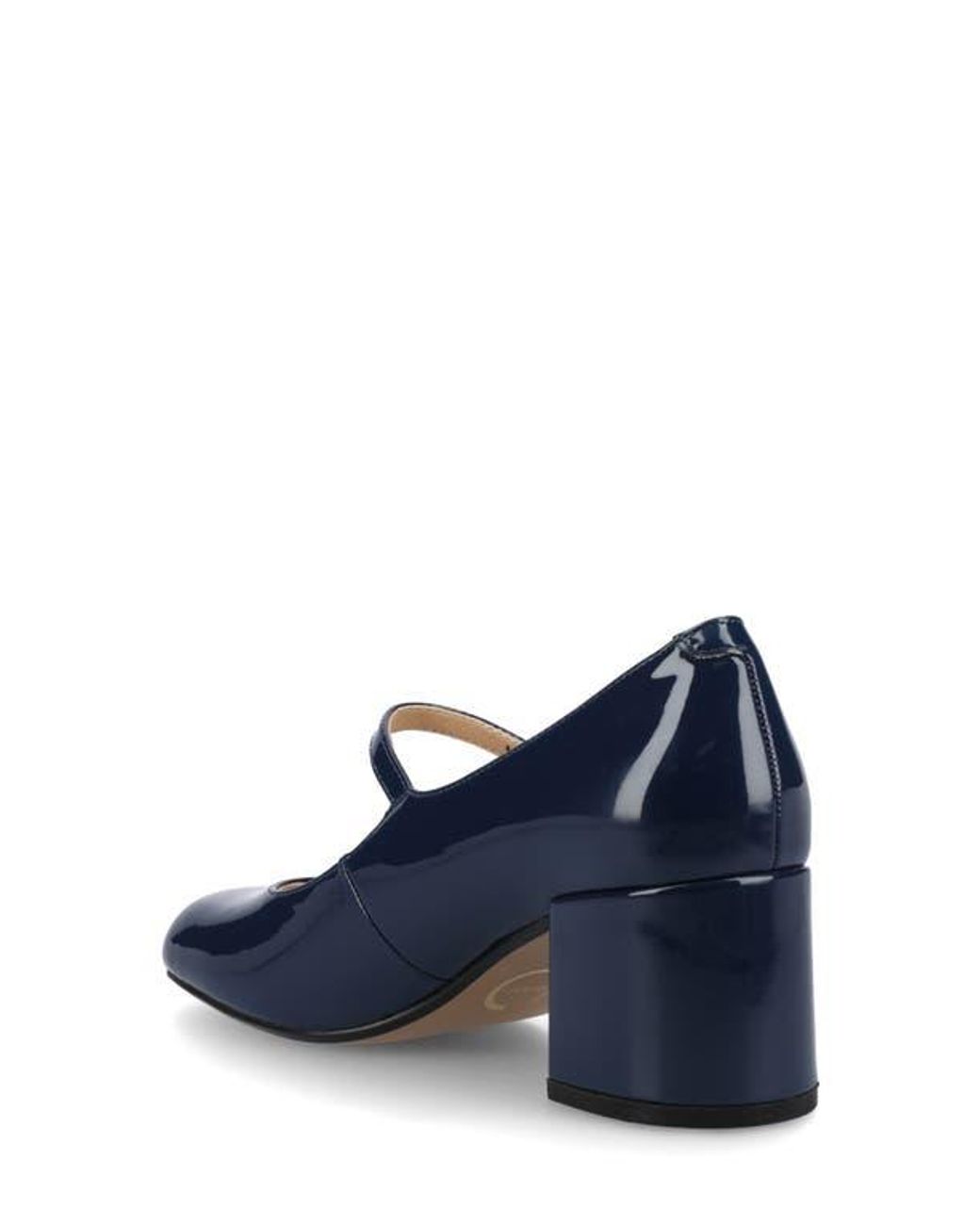 Journee Collection Blue Okenna Pump