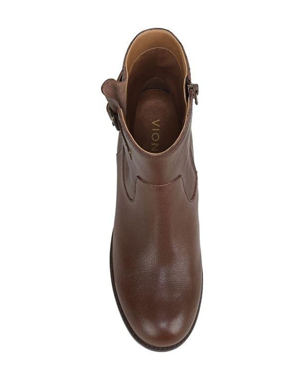 Vionic Brown Jill Bootie