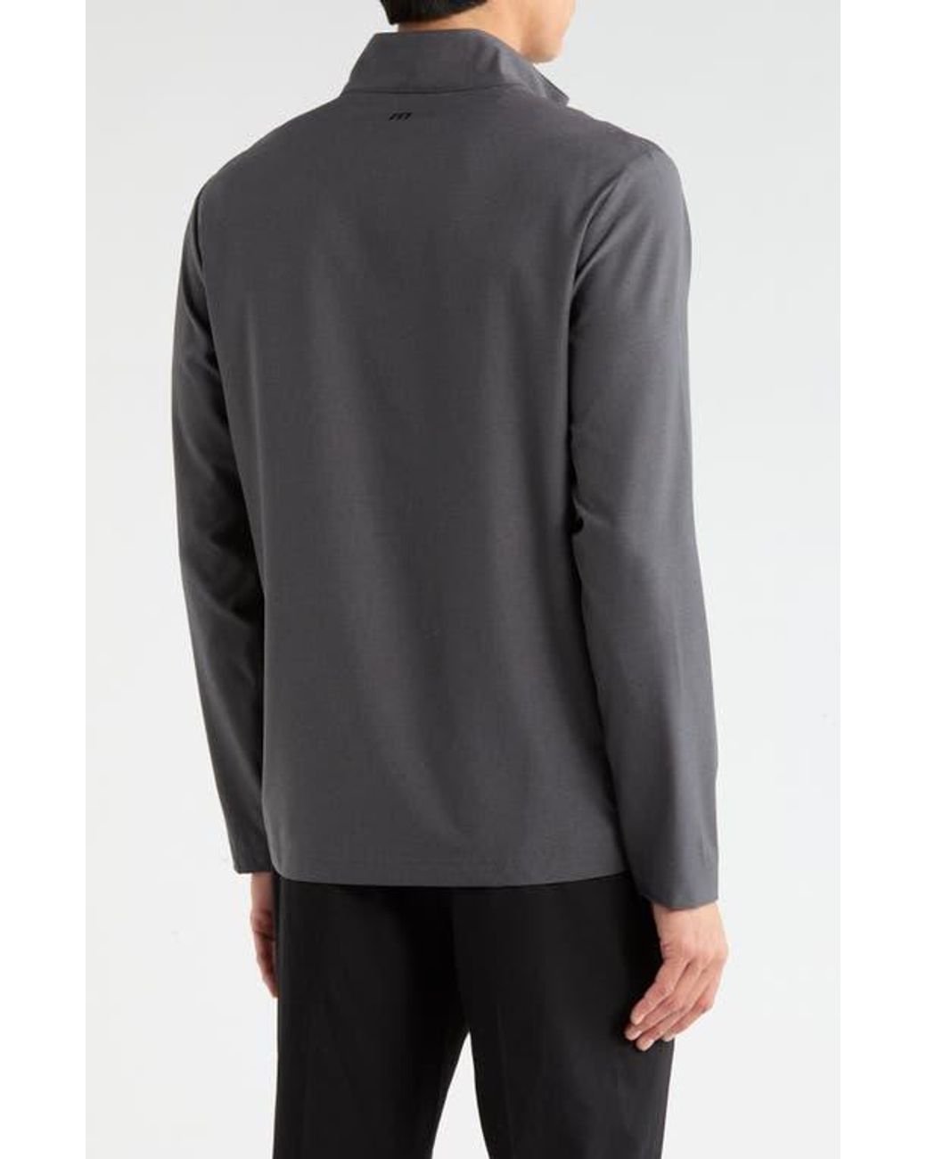Travis Mathew Purple Flight Tracker Half Zip Pullover for men