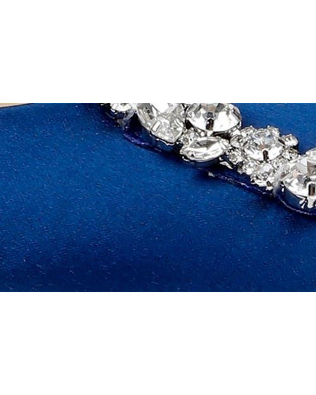 Badgley Mischka Blue Vivia Slingback Pump