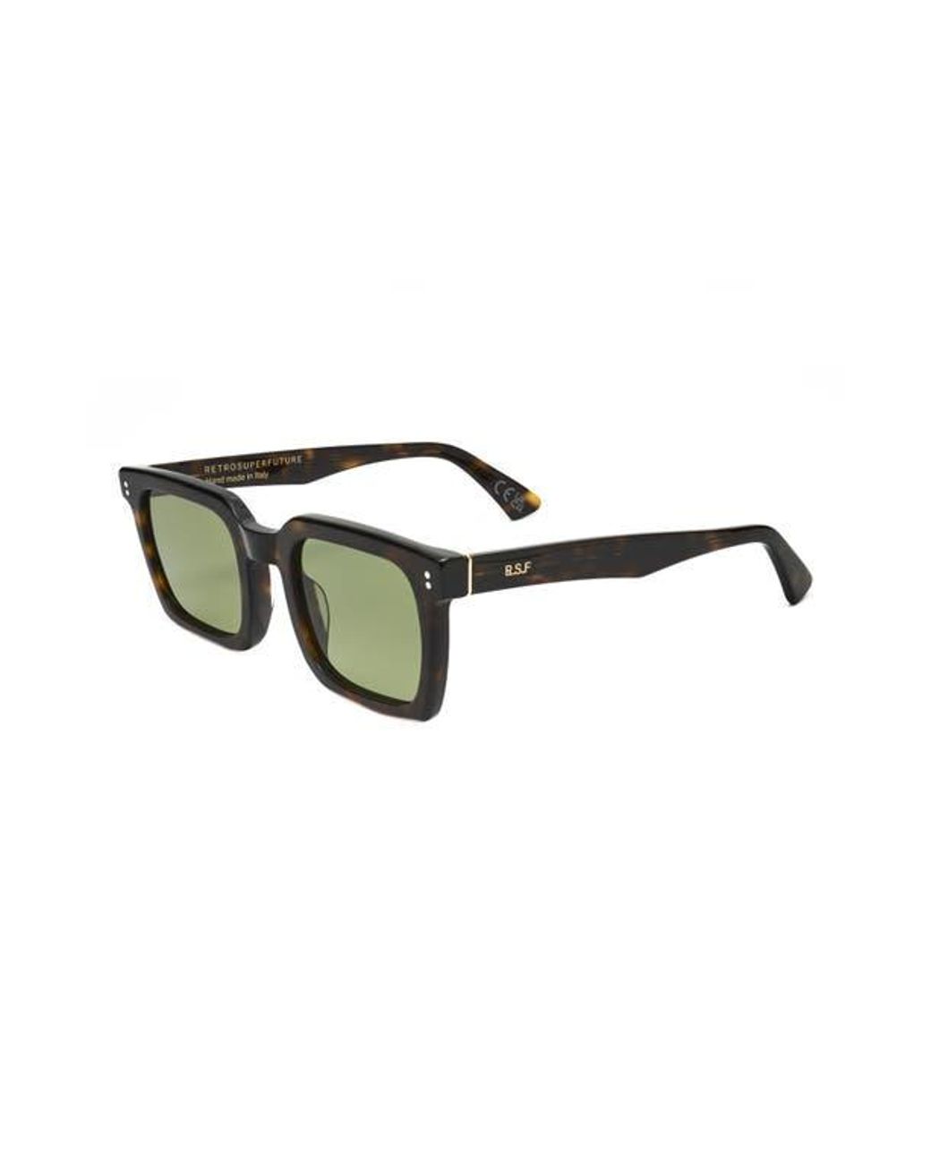 Retrosuperfuture Green 50Mm Square Sunglasses