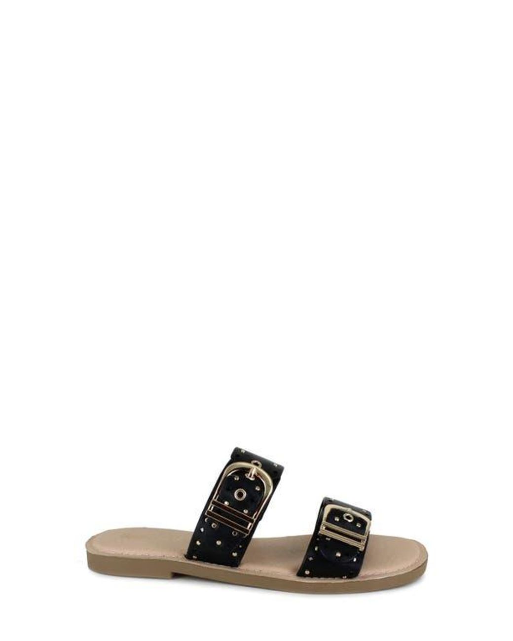 Splendid Black Leena Slide Sandal