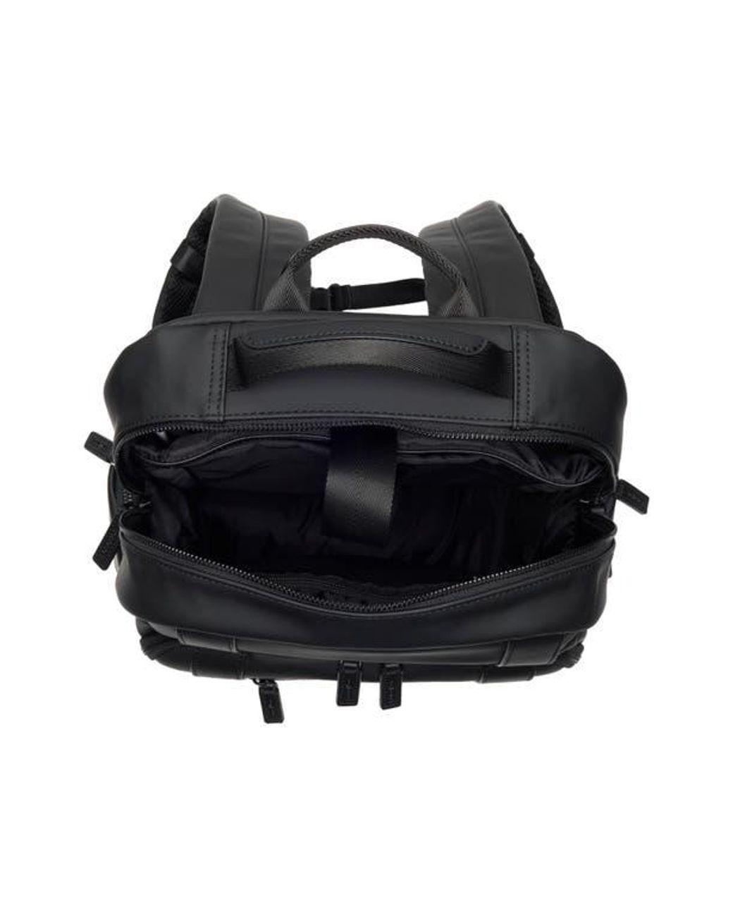 Bonobos Black Rubberized Computer Backpack for men