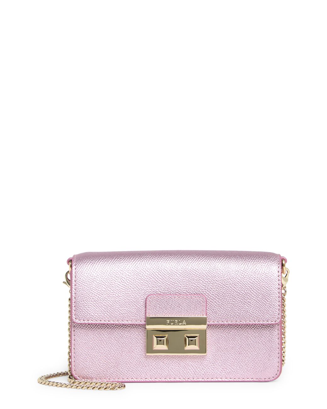 Furla Bella Mini Pouchette Crossbody in Pink Lyst