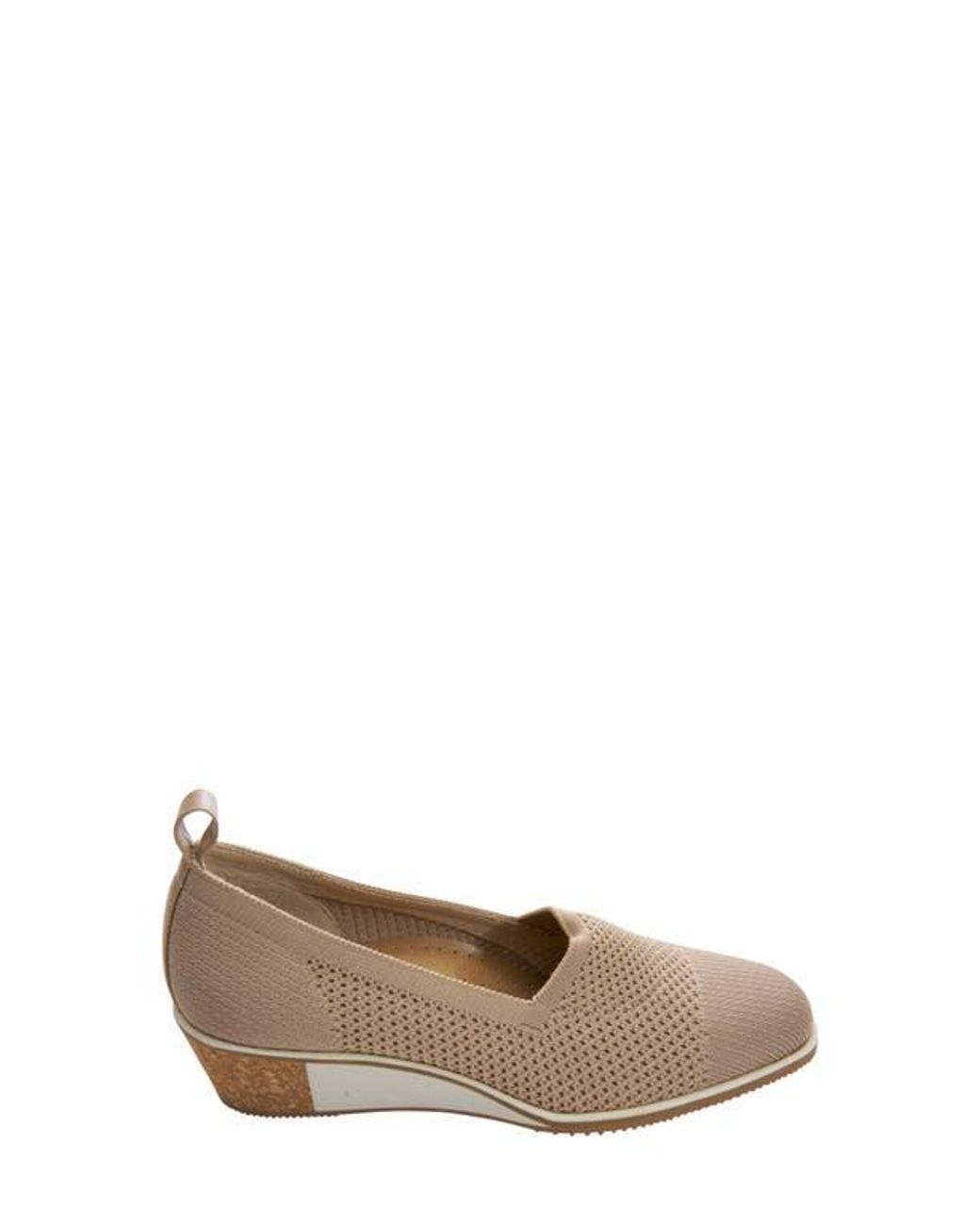 Vaneli Brown Galen Knit Pump