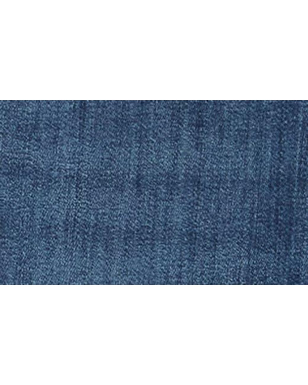 FRAME Blue Le Cropped Mini Bootcut Jeans