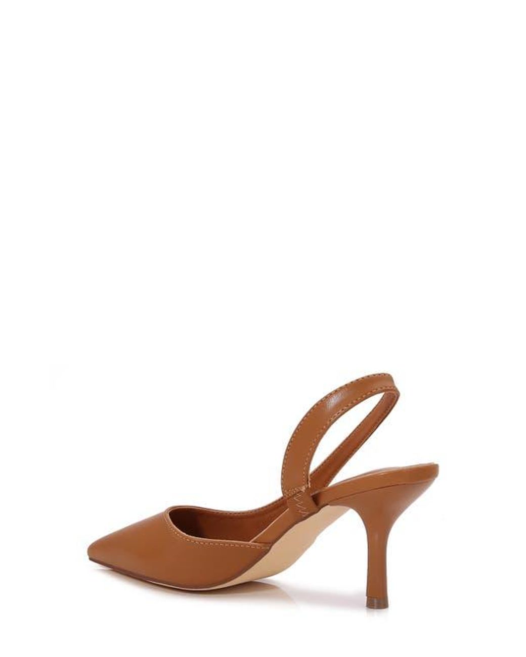 BERNESS Brown Campbell Slingback D'Orsay Pump