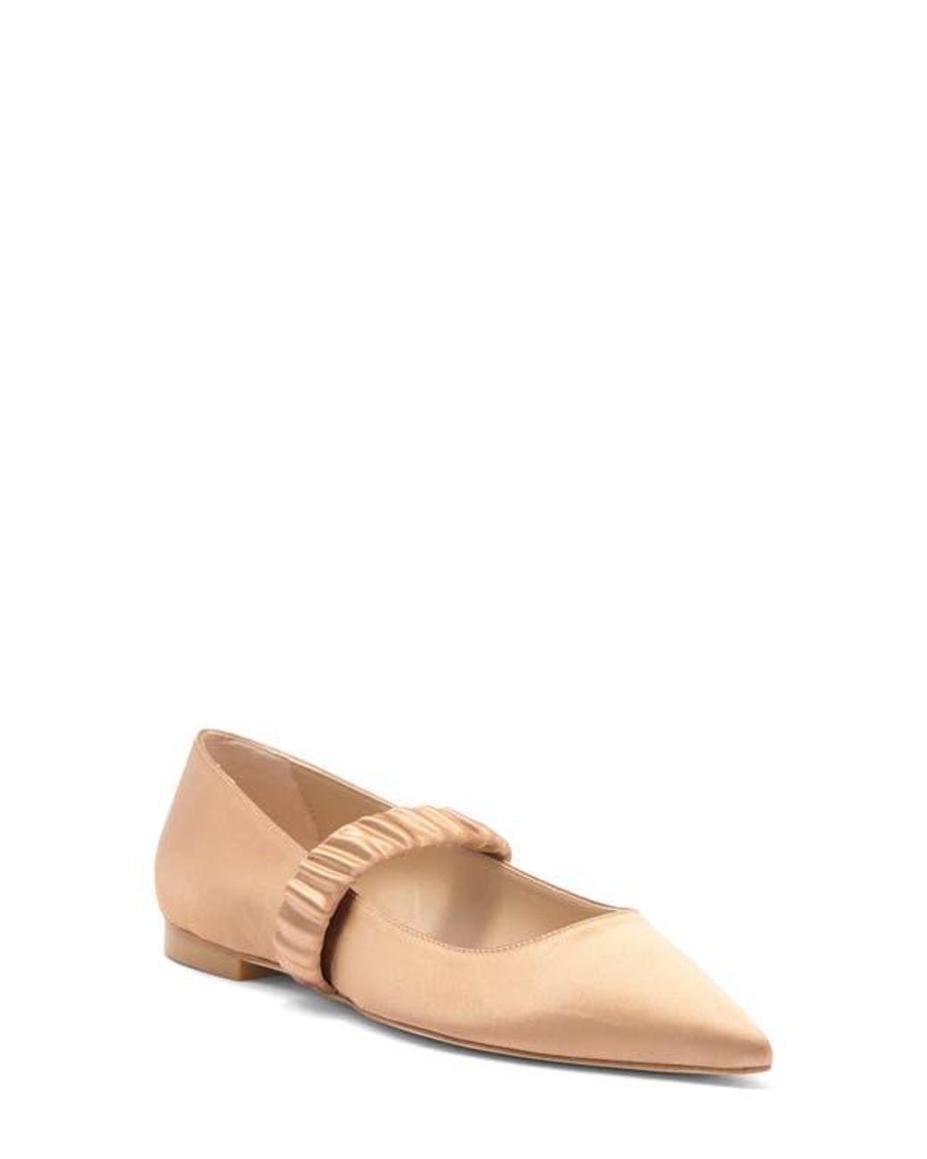 Stuart Weitzman Natural Maxine Ballet Flat