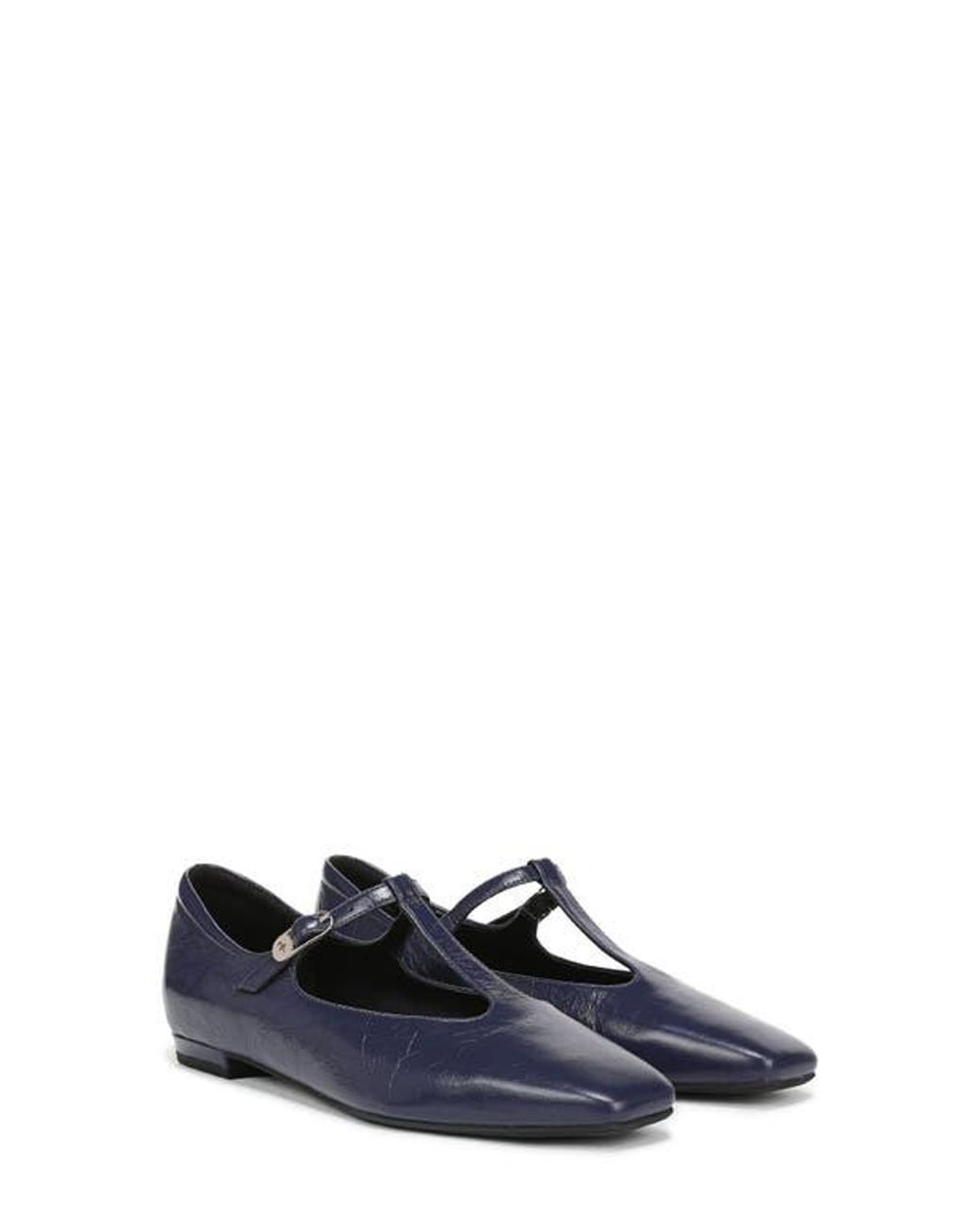 27 EDIT Naturalizer Blue Bella T-Strap Flat