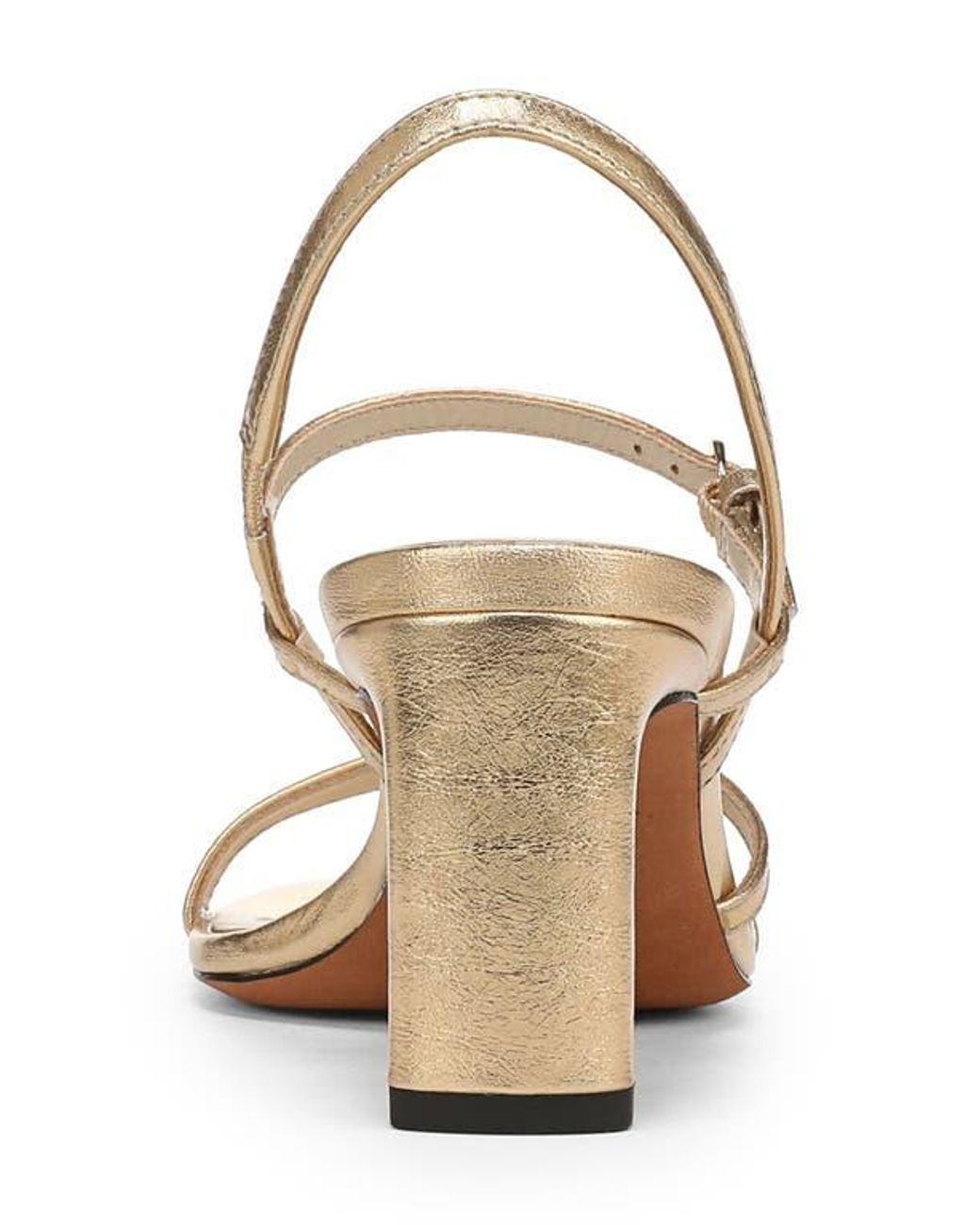 Vince Metallic Marcella Ankle Strap Sandal