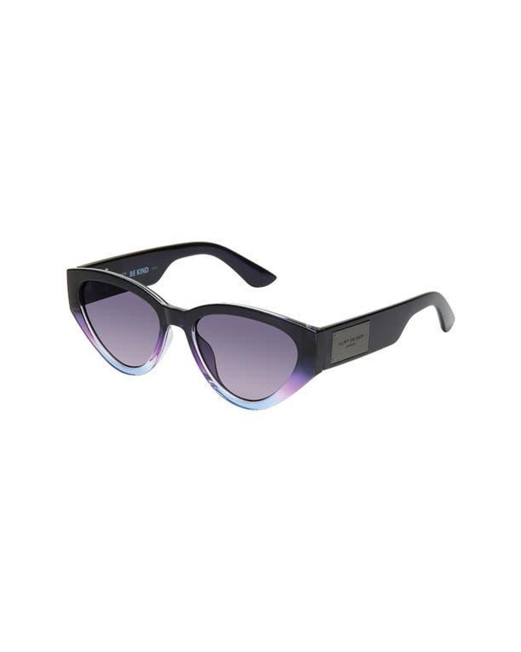 Kurt Geiger 54Mm Cat Eye Sunglasses in Blue | Lyst display picture 1