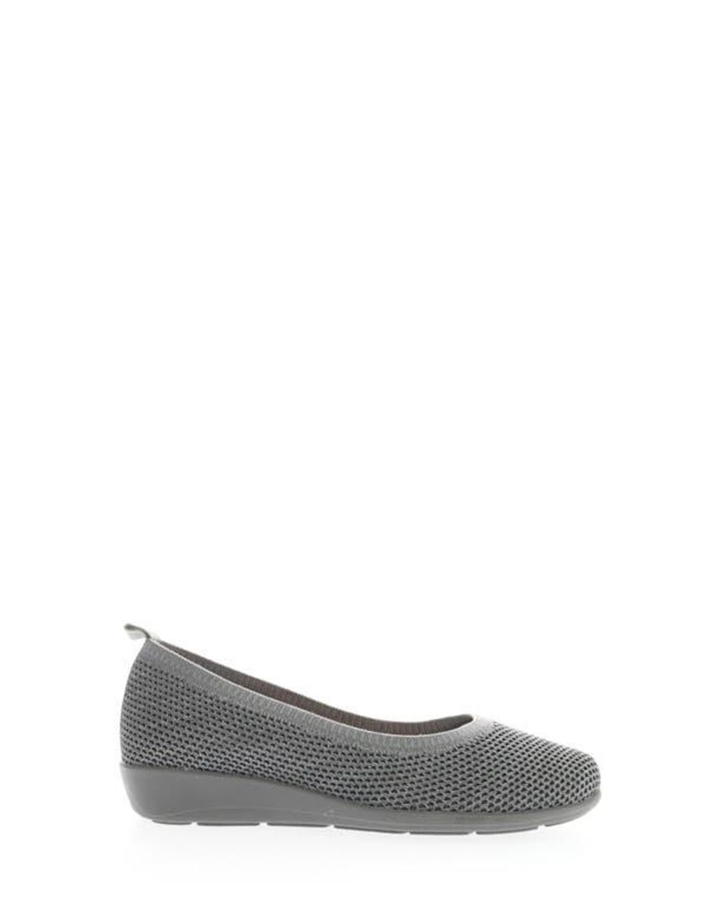 Propet Gray Yen Mesh Flat