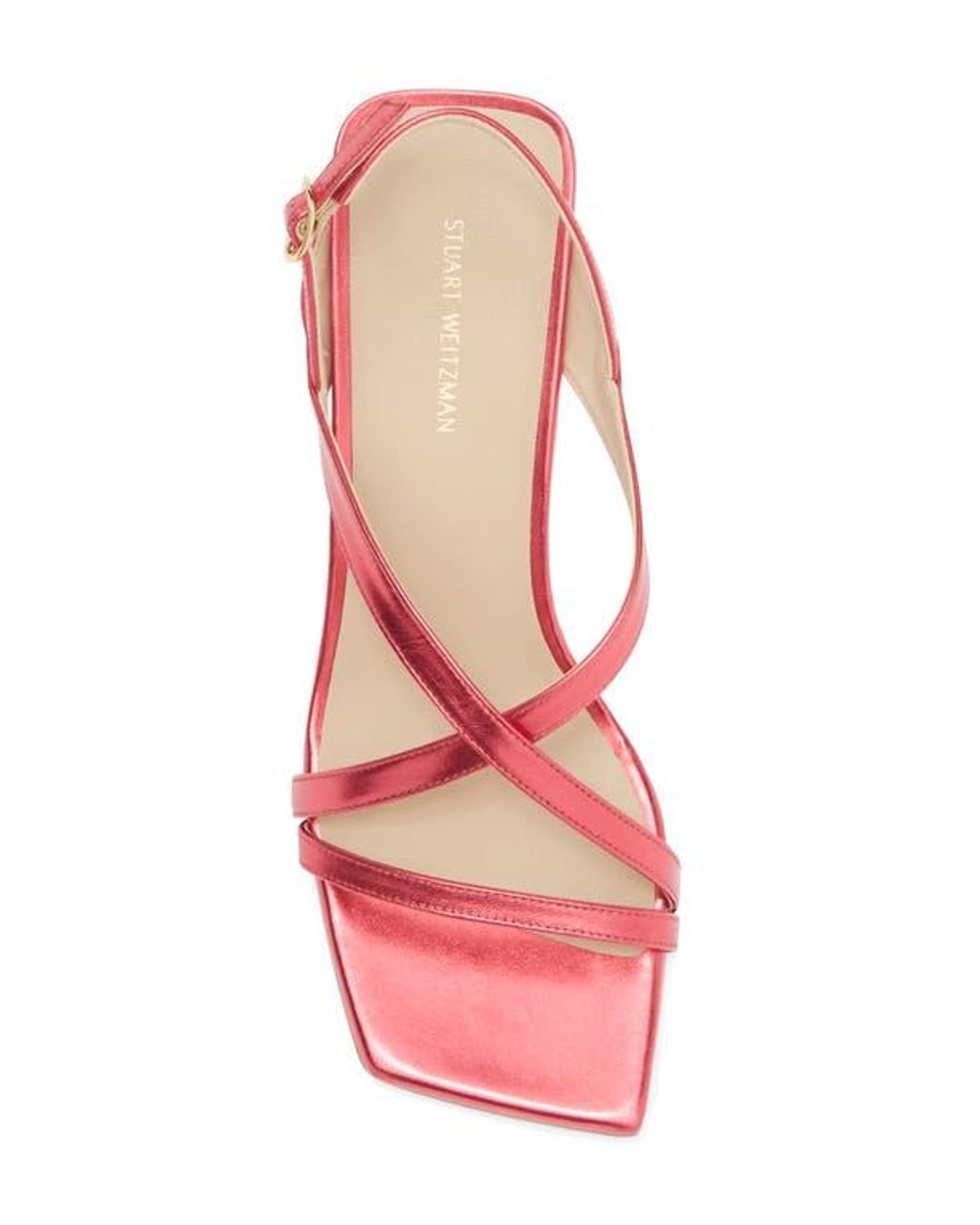 Stuart Weitzman Pink Oasis 50 Slingback Sandal